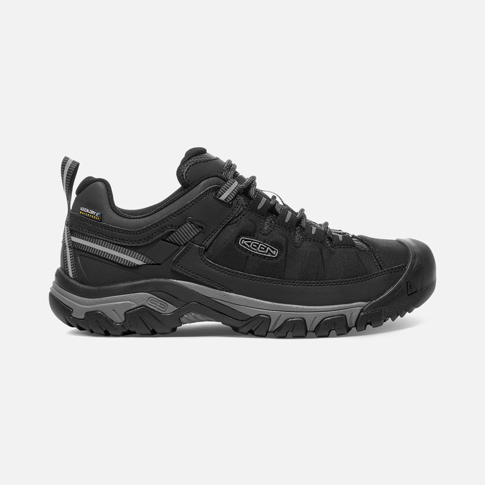 Zapatos de Seguridad Keen Mexico Negros - Hombre Targhee Exp Waterproof - BI6709352